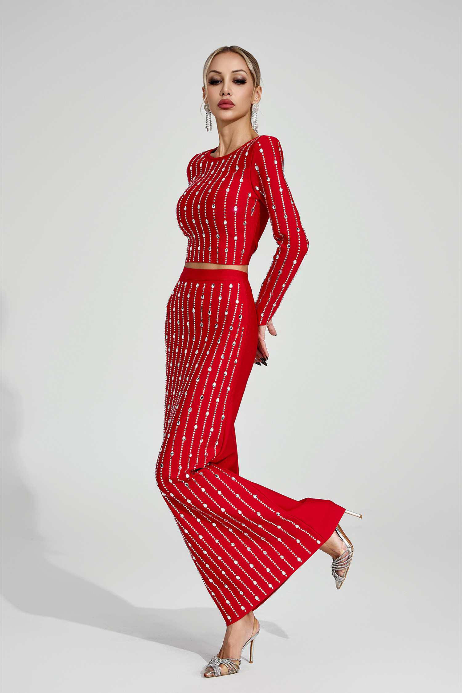 Weir Red Diamond Two Piece Set