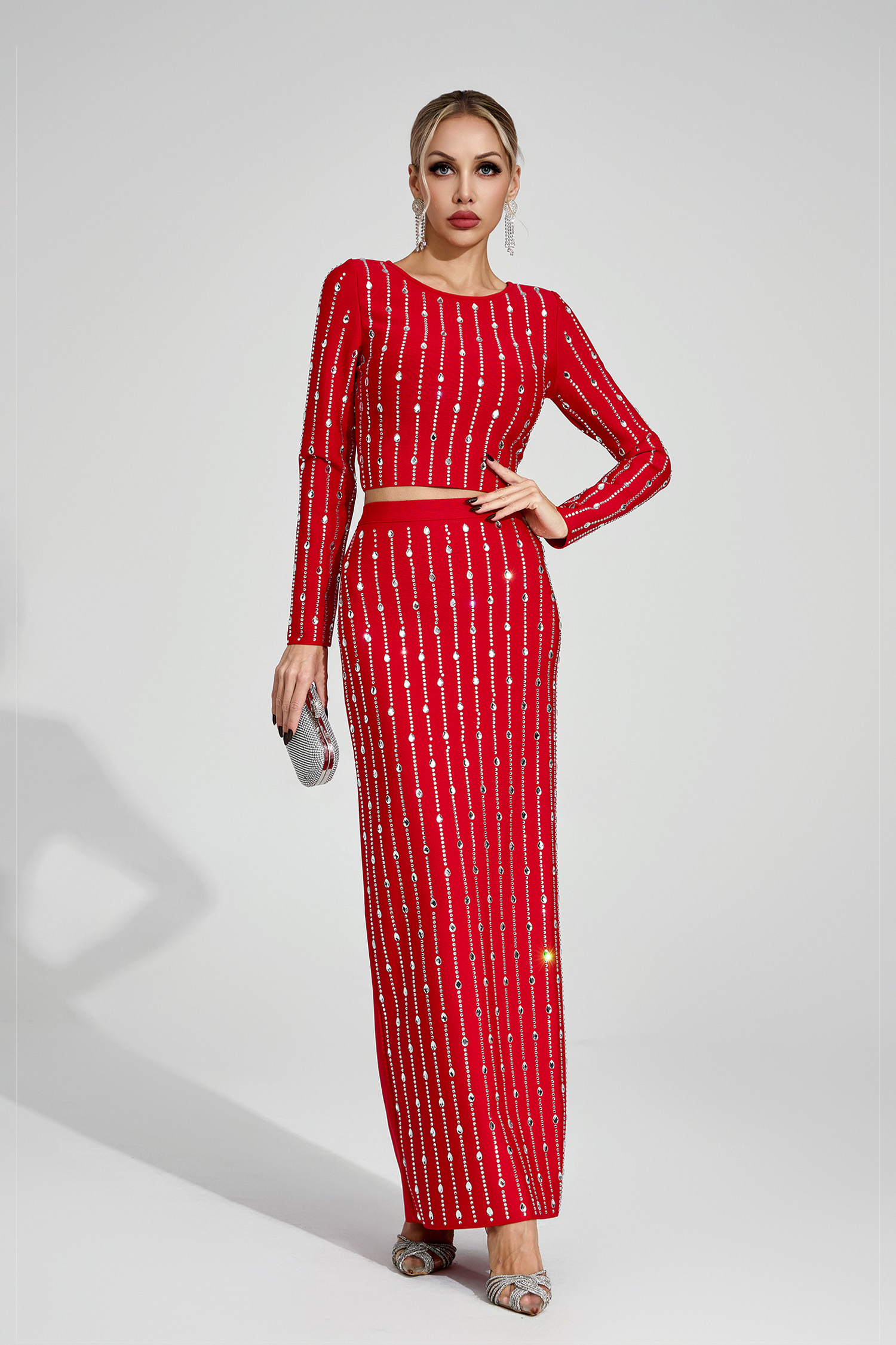 Weir Red Diamond Two Piece Set