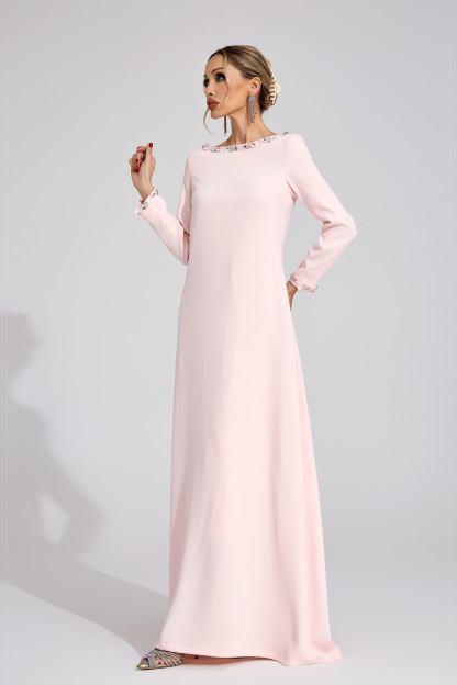 Spring Pink Relaxed Maxi Dress