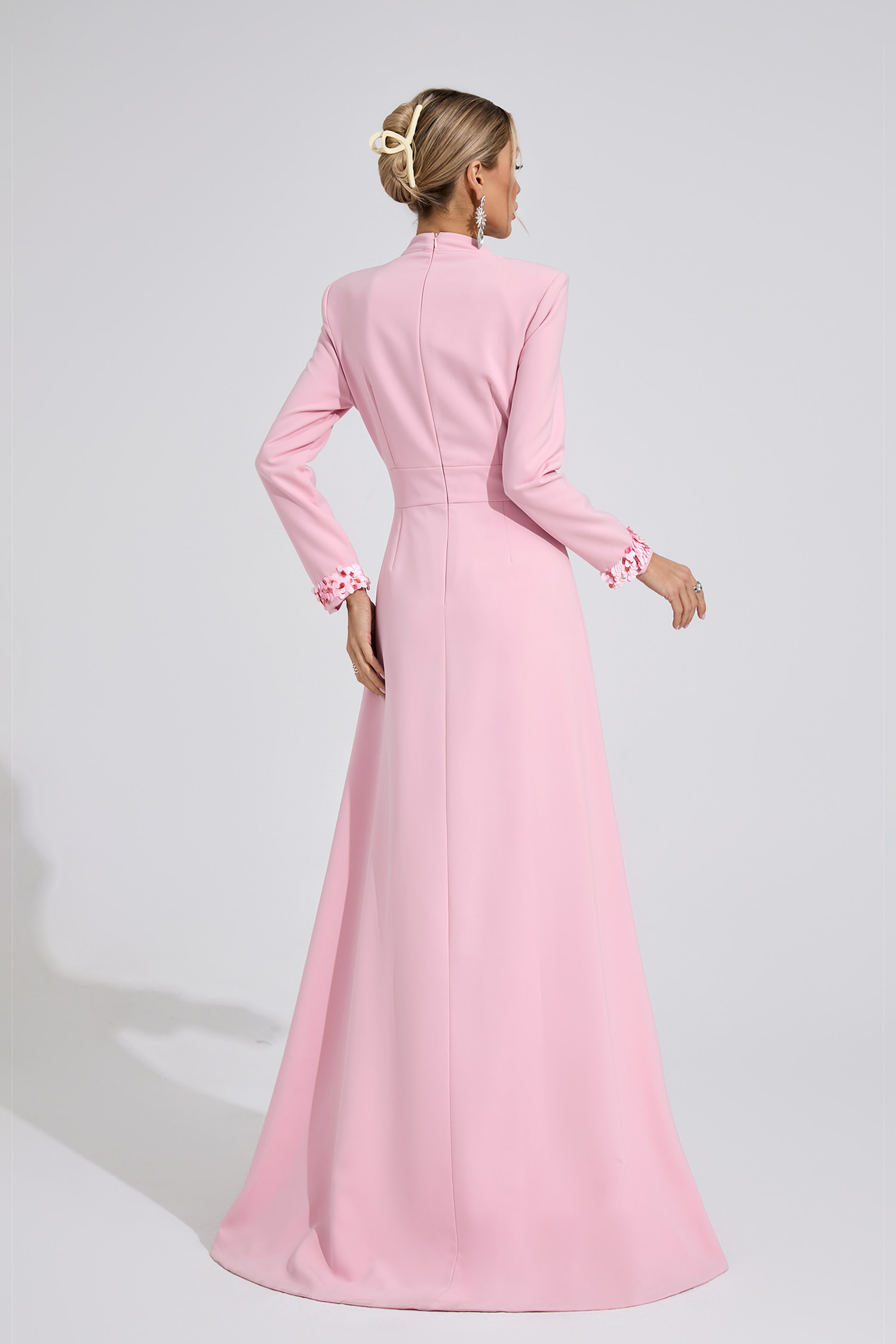 Dale Light Pink Mermaid Maxi Dress