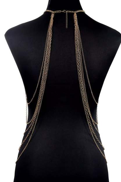 Wright Bikini Embellished Body Chain