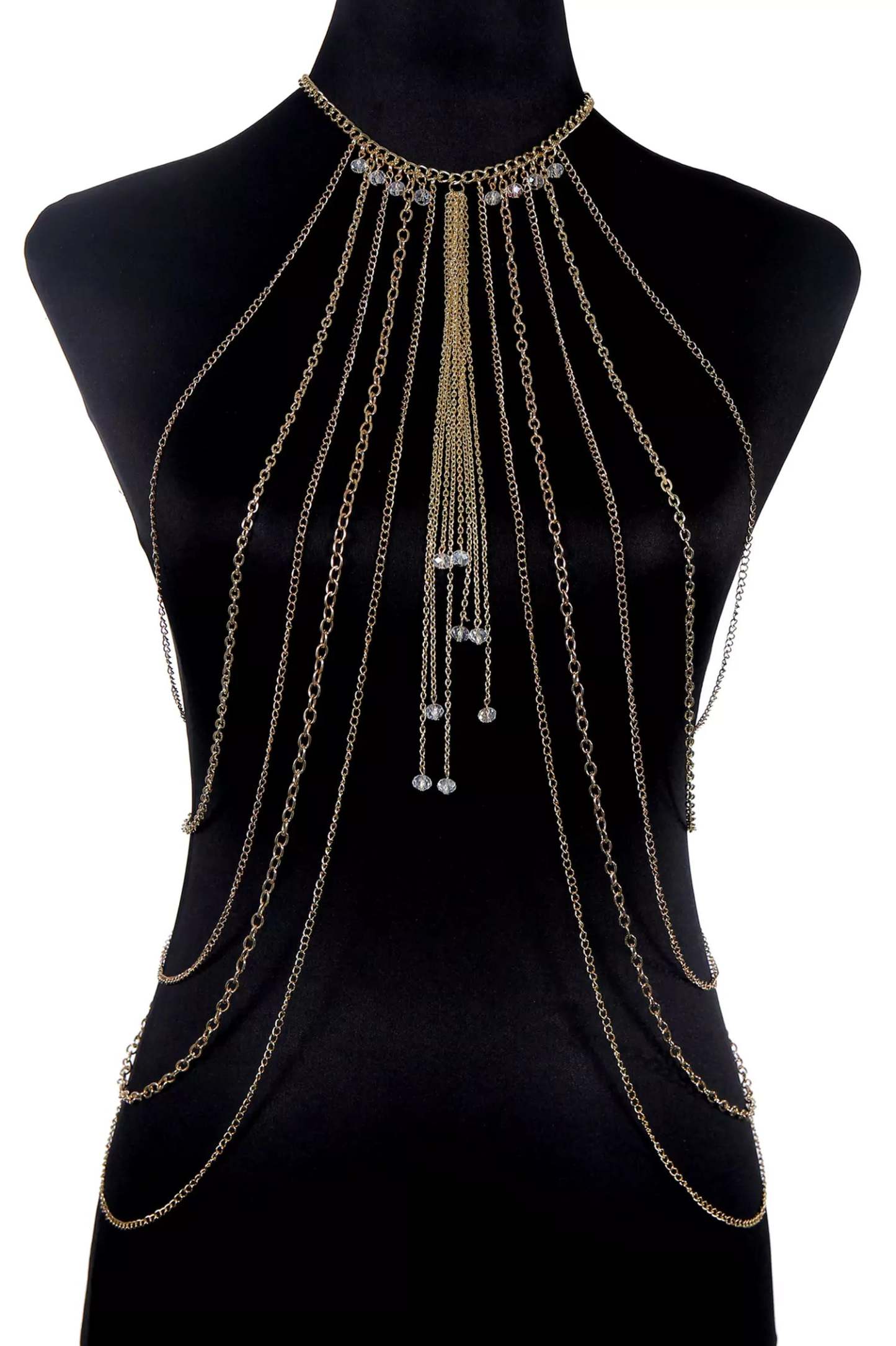 Wright Bikini Embellished Body Chain