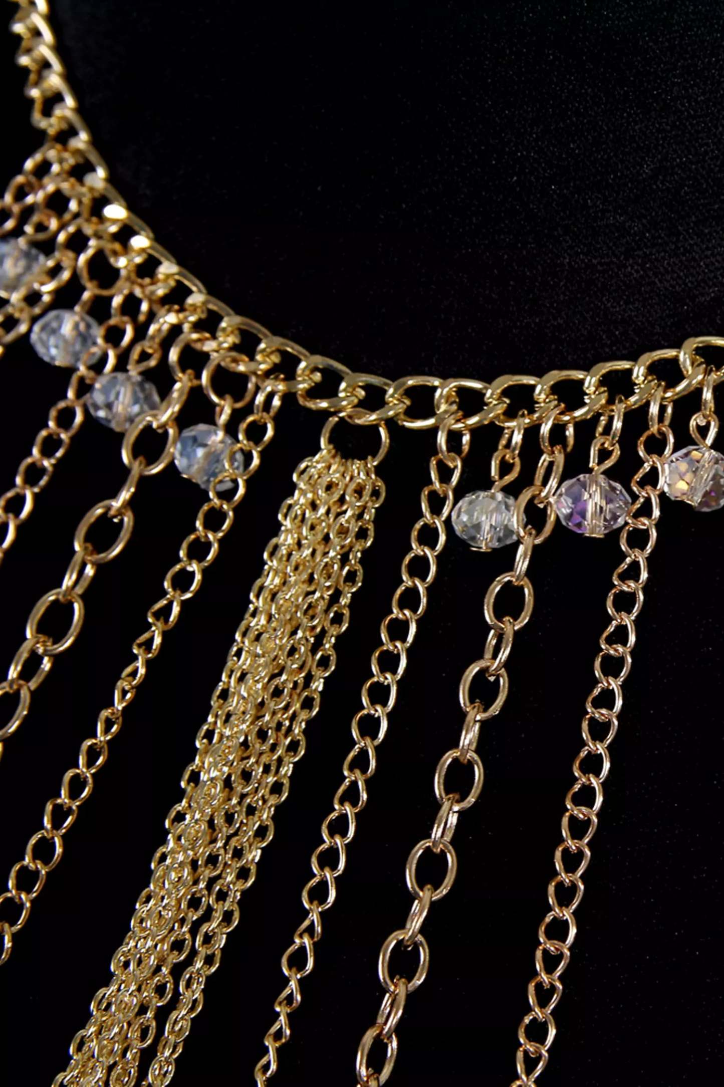 Wright Bikini Embellished Body Chain