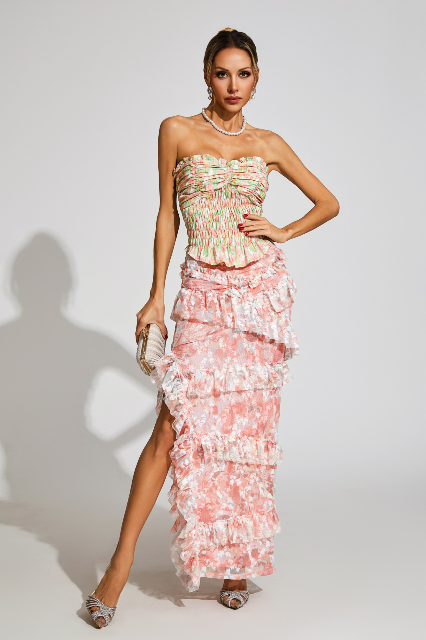 Maugham Pink Floral Set