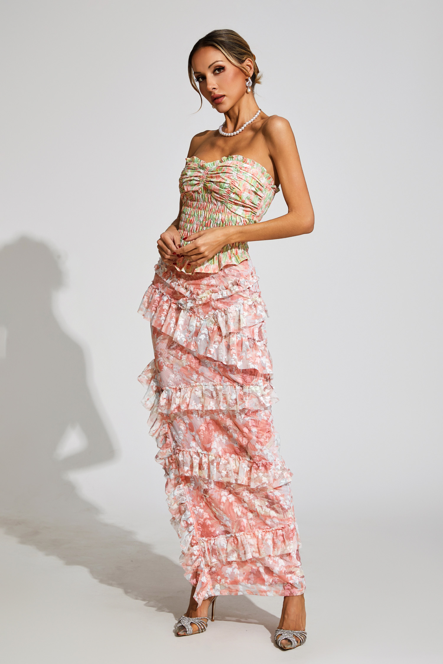 Maugham Pink Floral Set