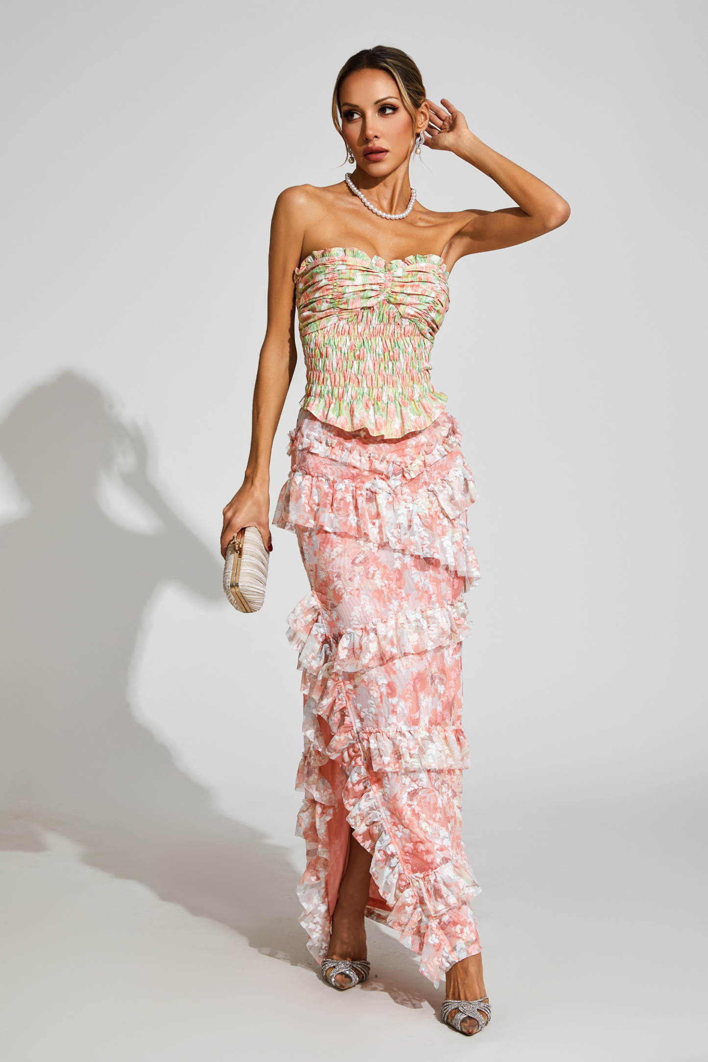 Maugham Pink Floral Set