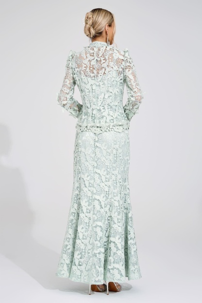 Beca Green Lace Set