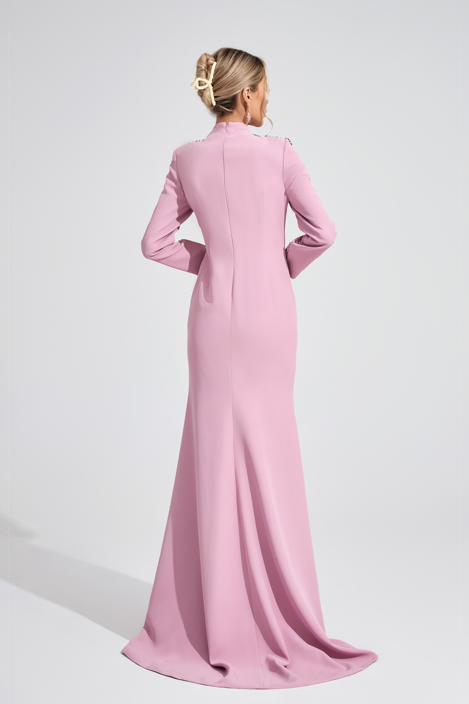 Star Pink Diamond Maxi Dress