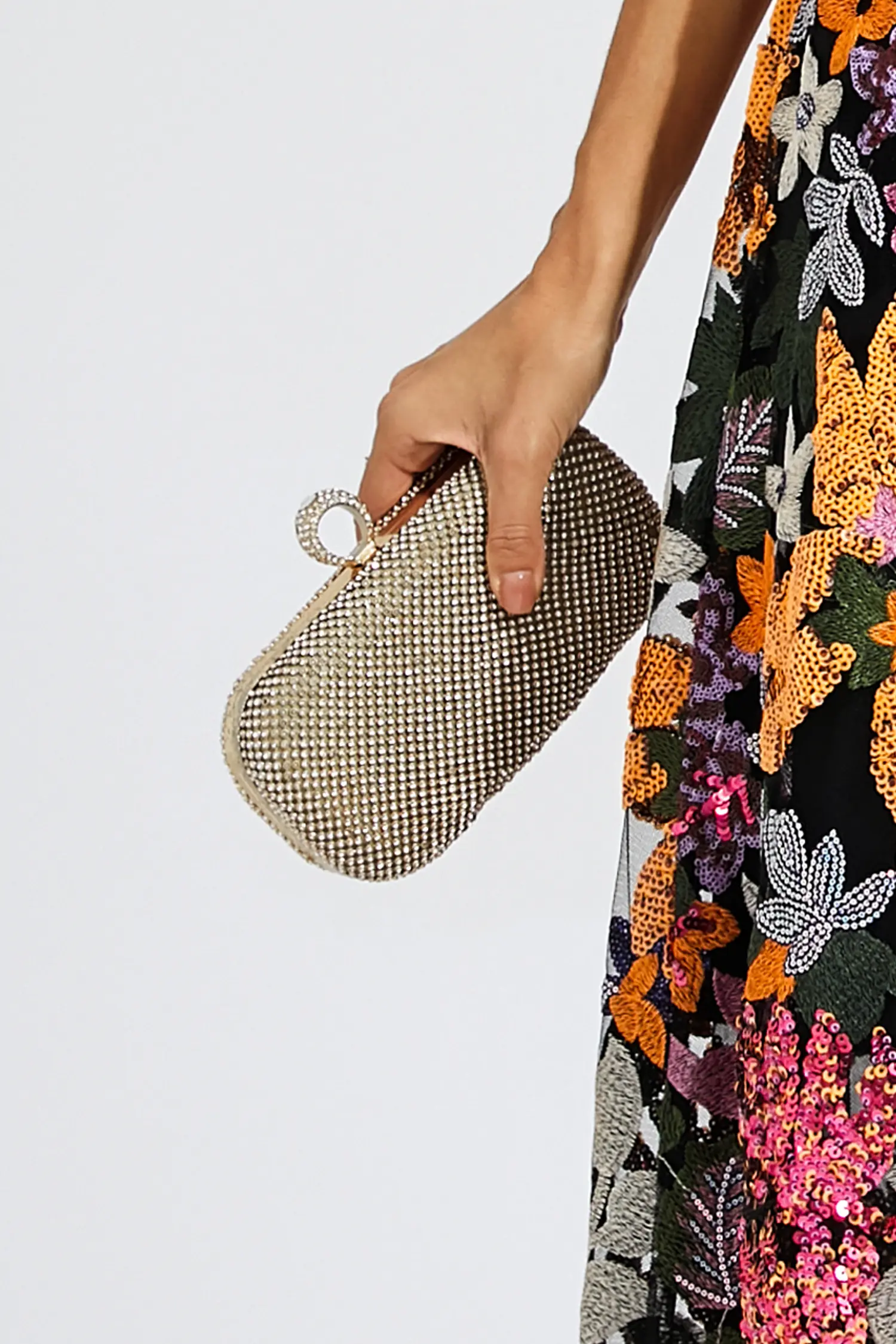 Colby Gold Diamond Bag