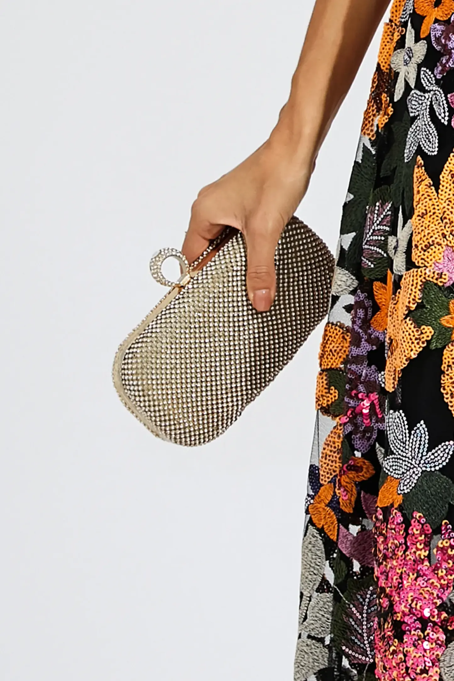 Colby Gold Diamond Bag
