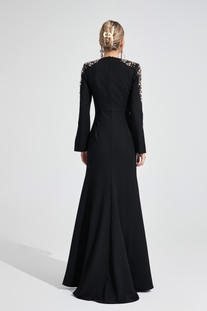 Drift Black Pearl Maxi Dress