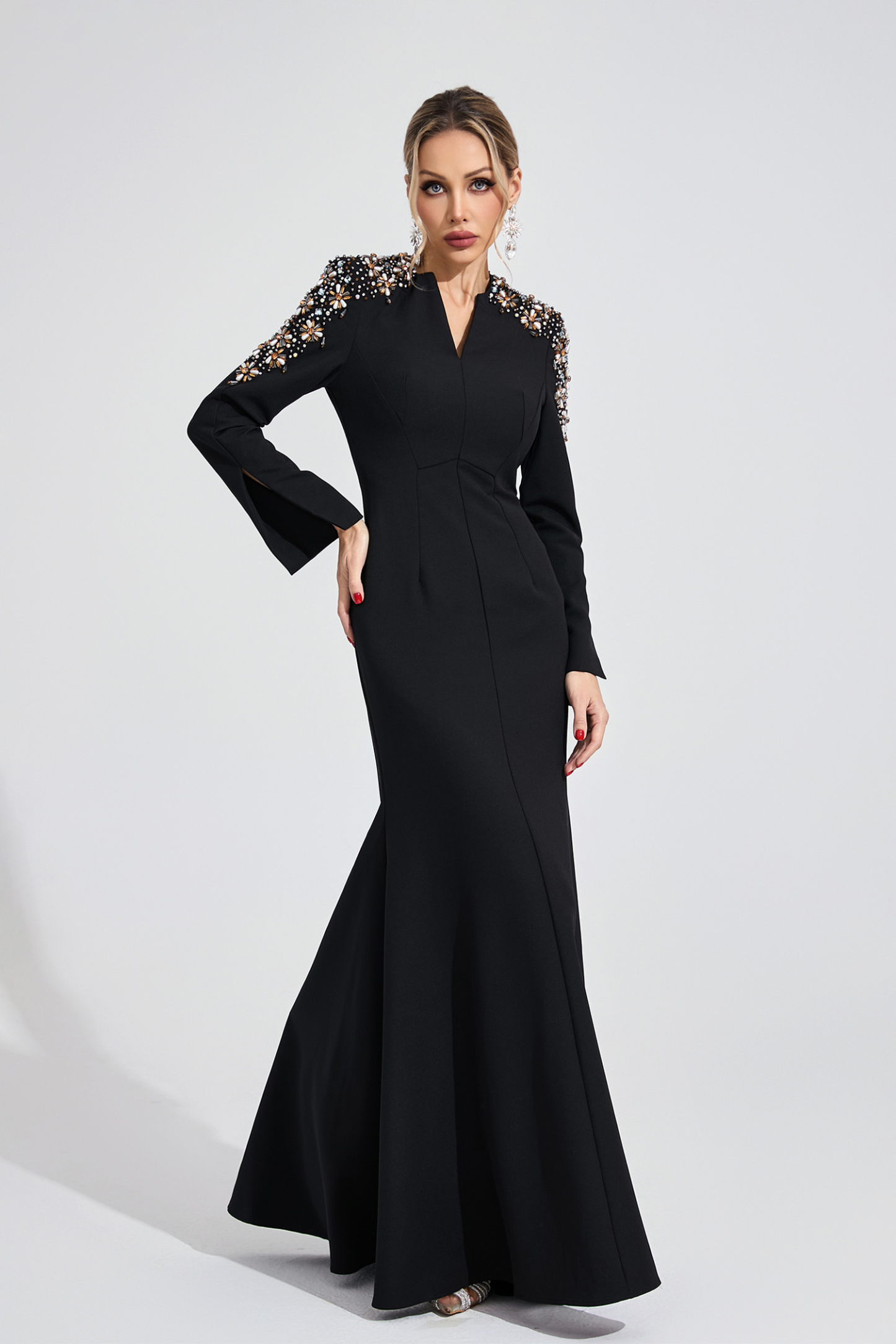 Drift Black Pearl Maxi Dress