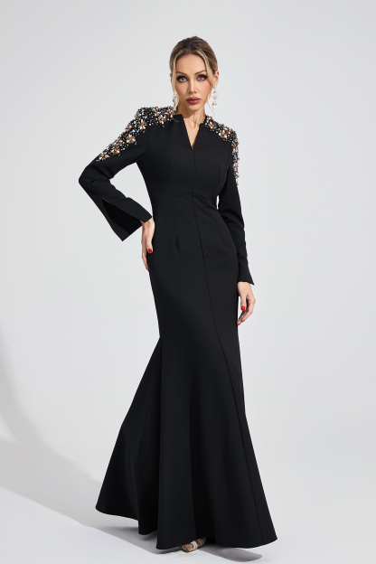 Drift Black Pearl Maxi Dress