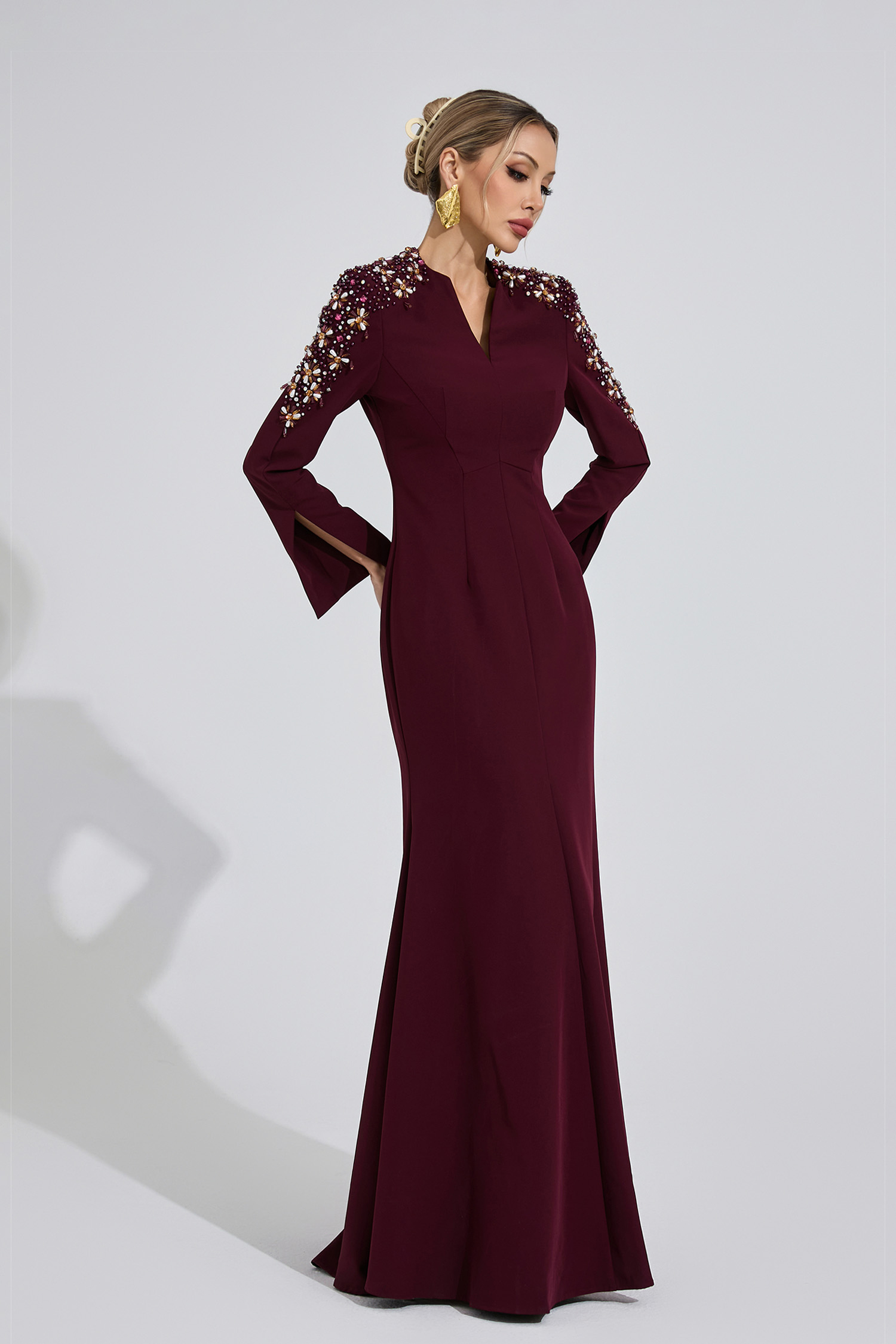 Drift Sienna Pearl Maxi Dress