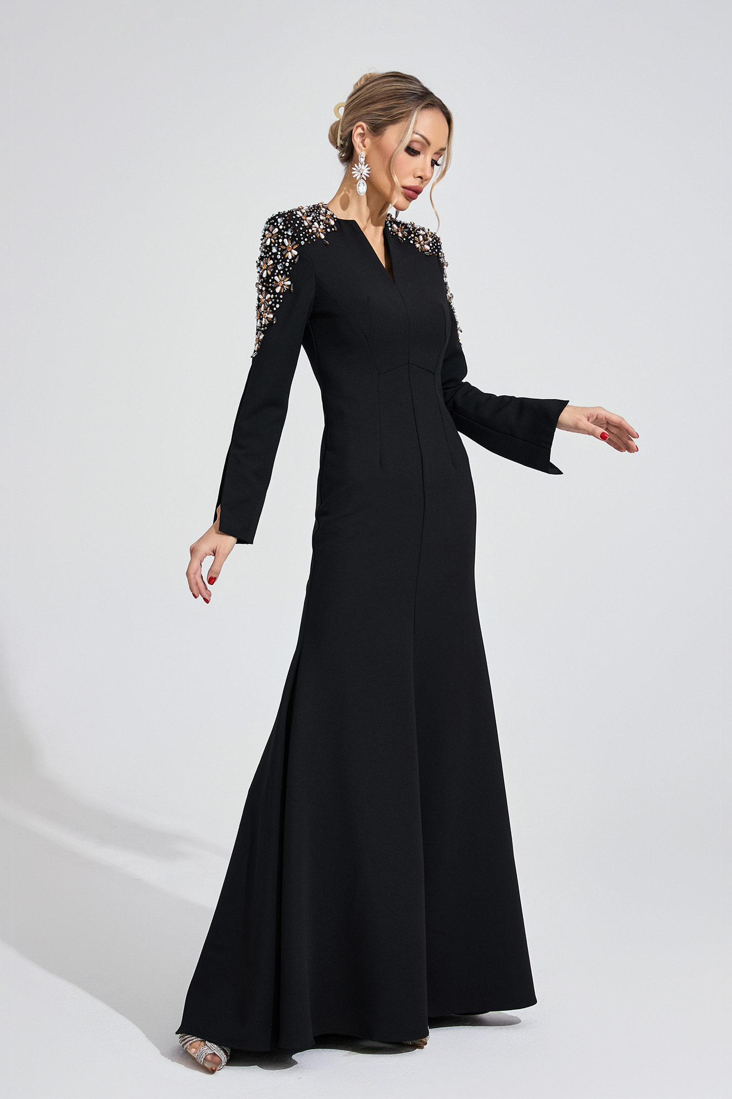 Drift Black Pearl Maxi Dress