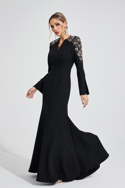 Drift Black Pearl Maxi Dress