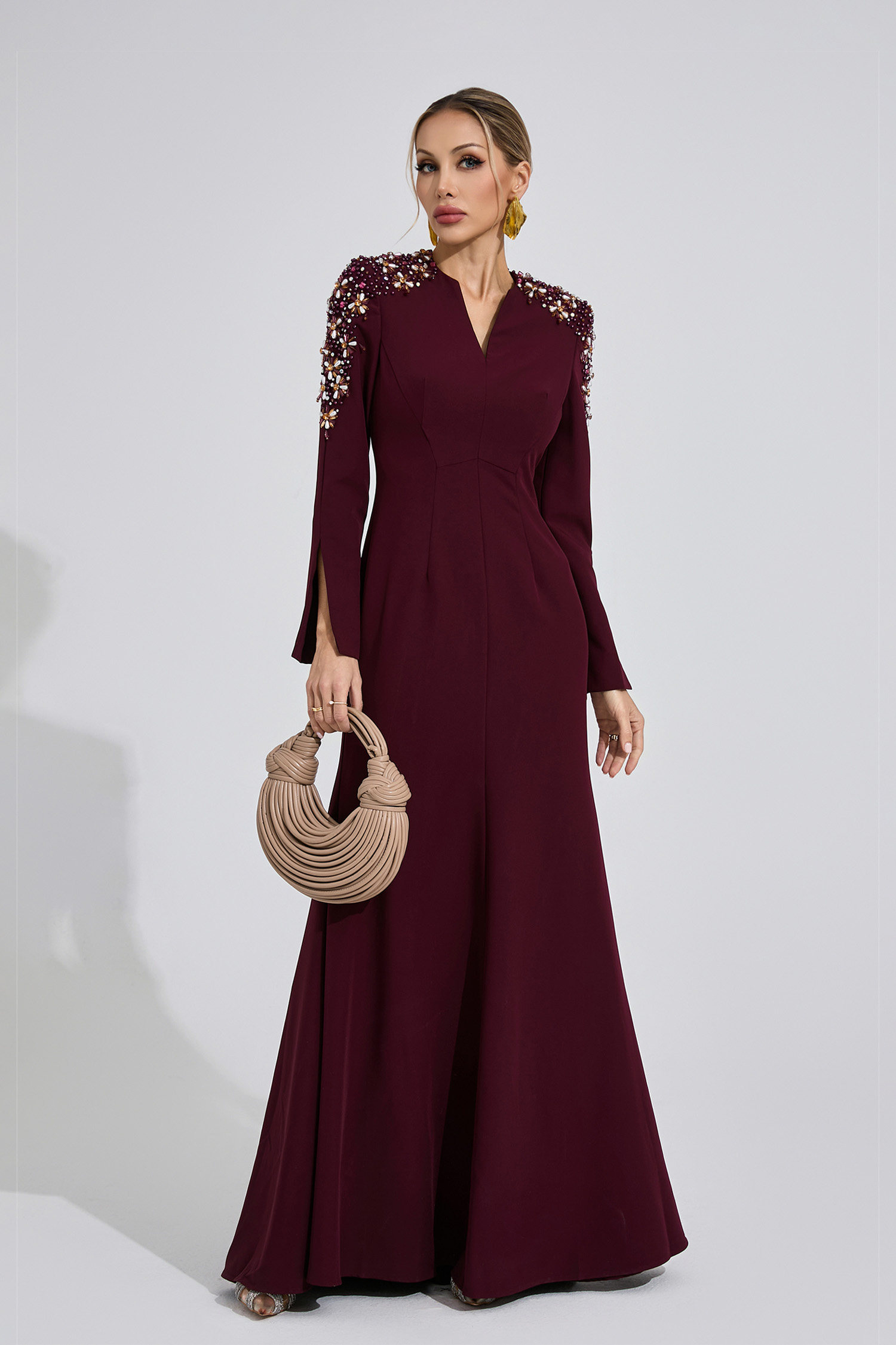 Drift Sienna Pearl Maxi Dress