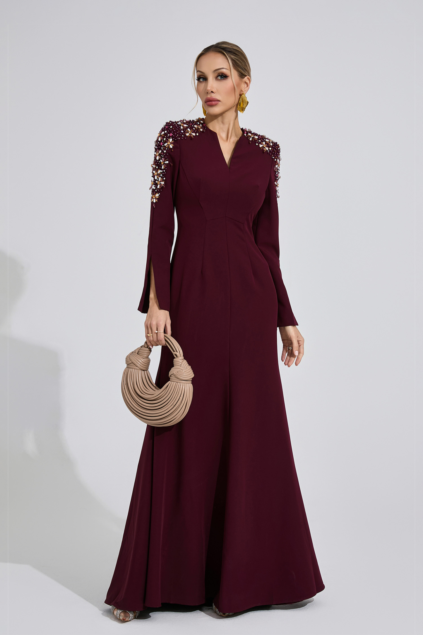 Drift Sienna Pearl Maxi Dress