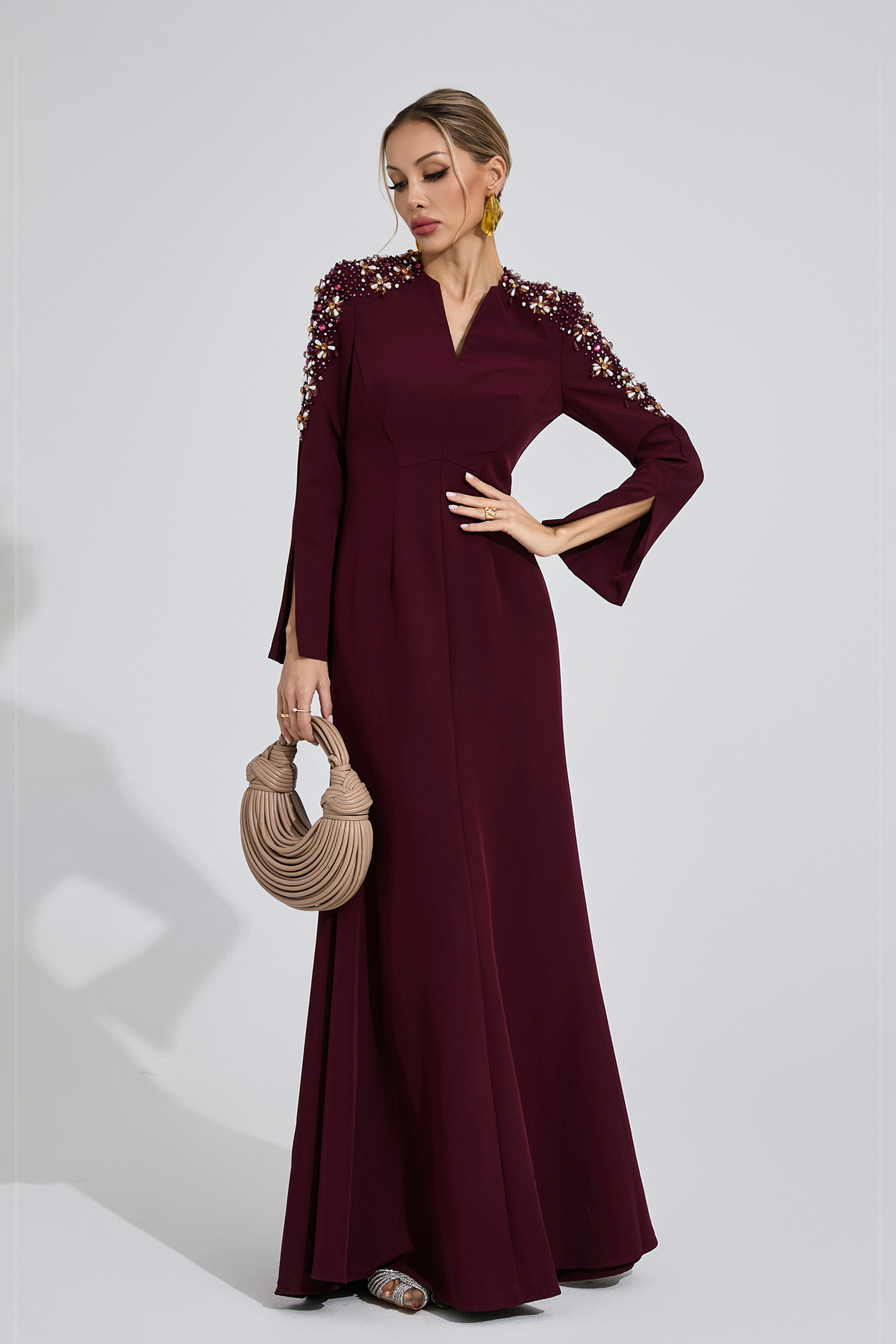 Drift Sienna Pearl Maxi Dress