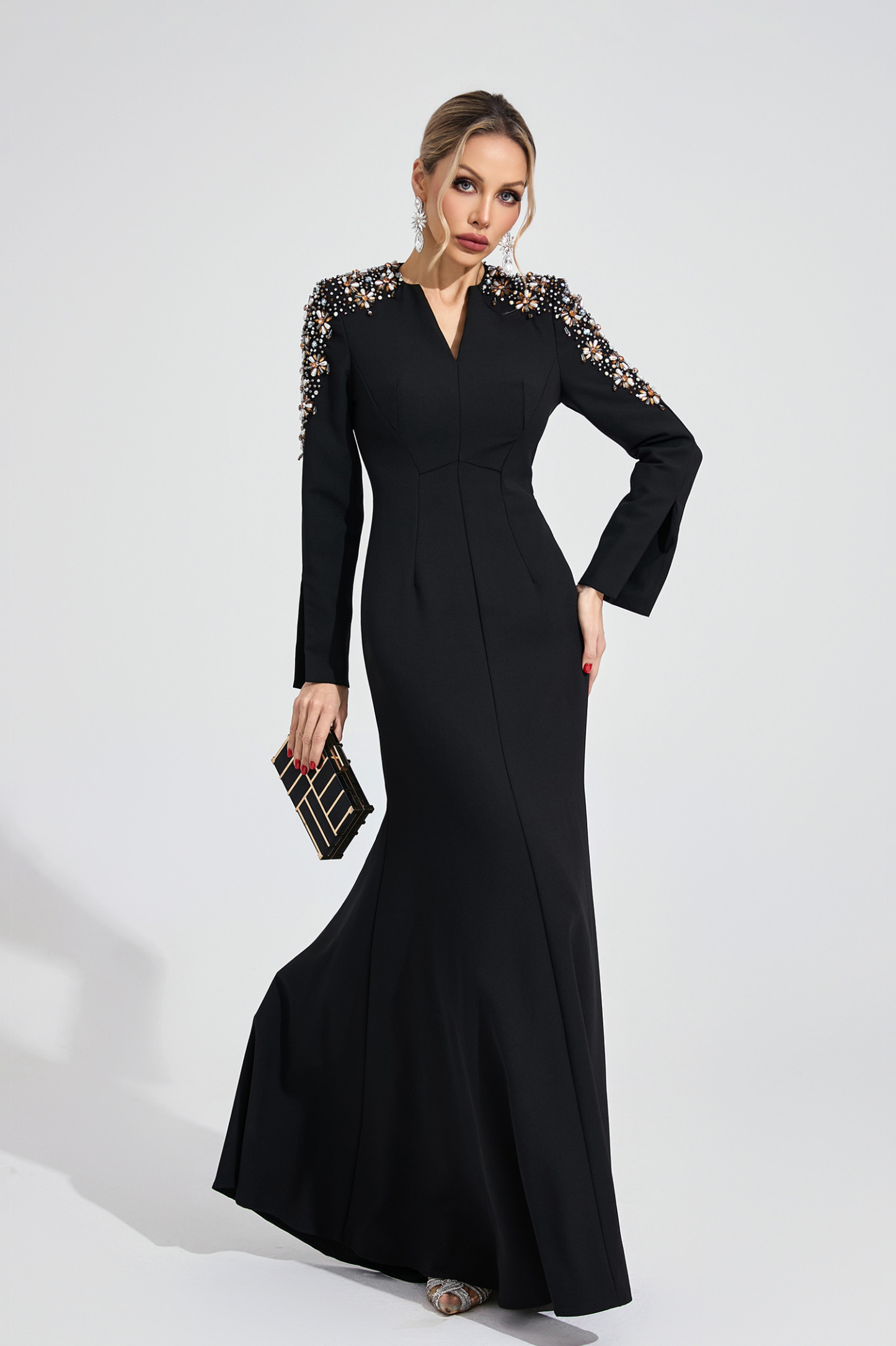 Drift Black Pearl Maxi Dress