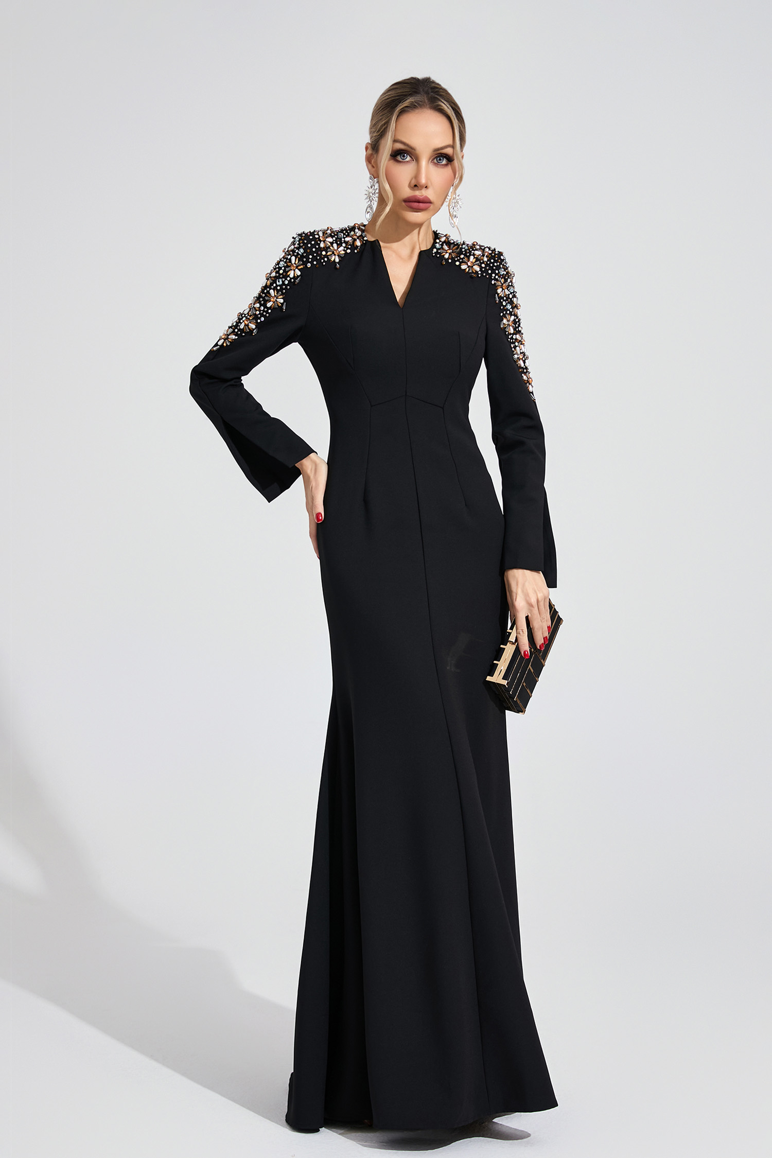 Drift Black Pearl Maxi Dress