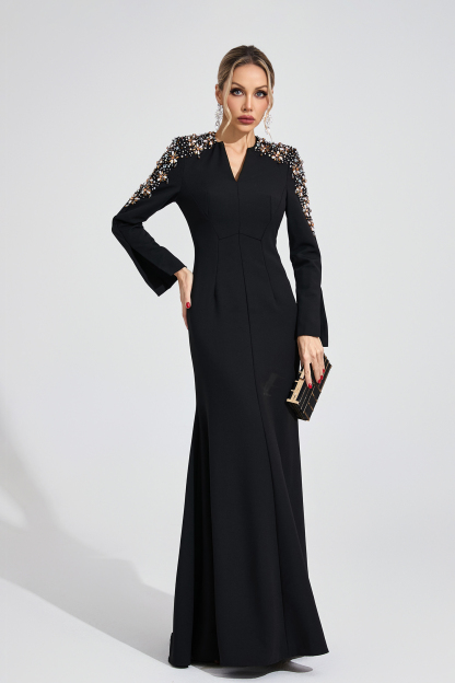 Drift Black Pearl Maxi Dress