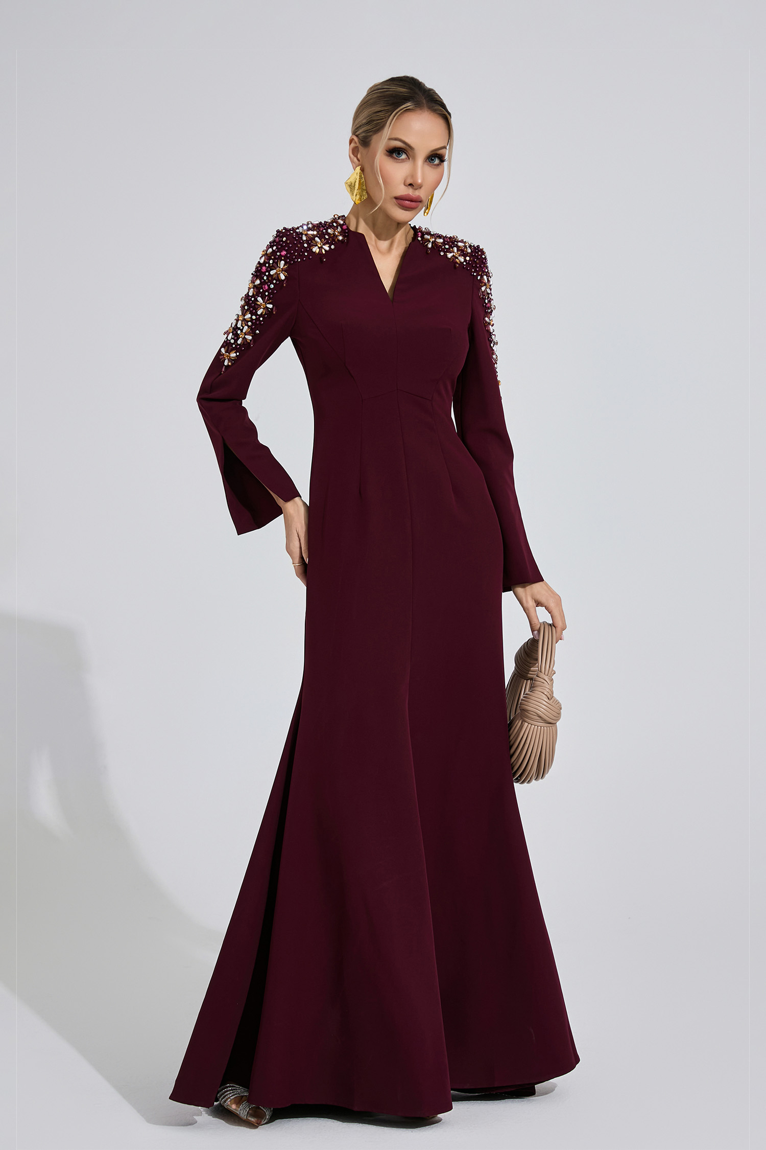 Drift Sienna Pearl Maxi Dress