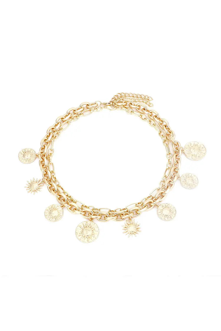 Commons Golden Sun Necklace