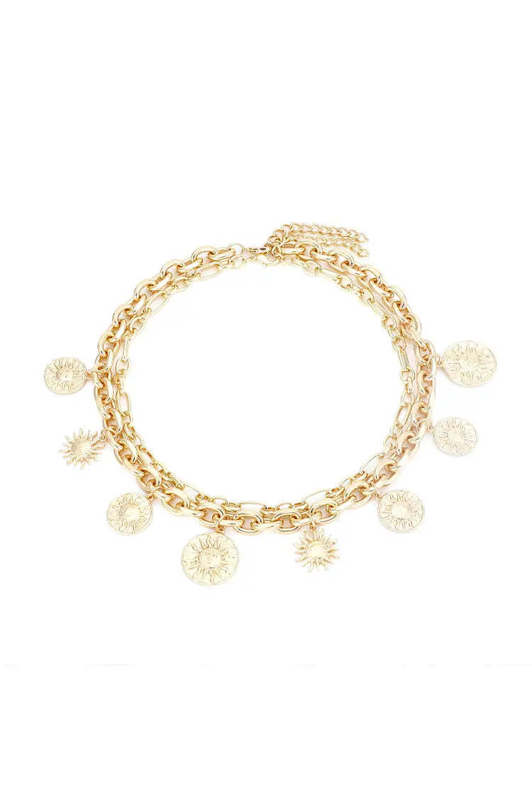 Commons Golden Sun Necklace