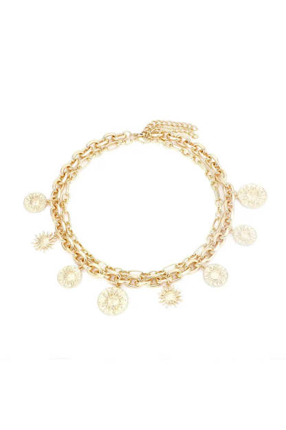 Commons Golden Sun Necklace