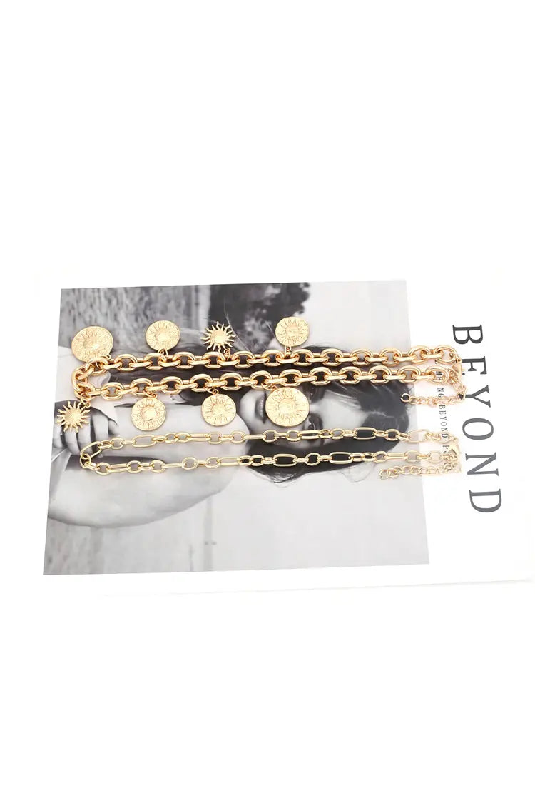 Commons Golden Sun Necklace
