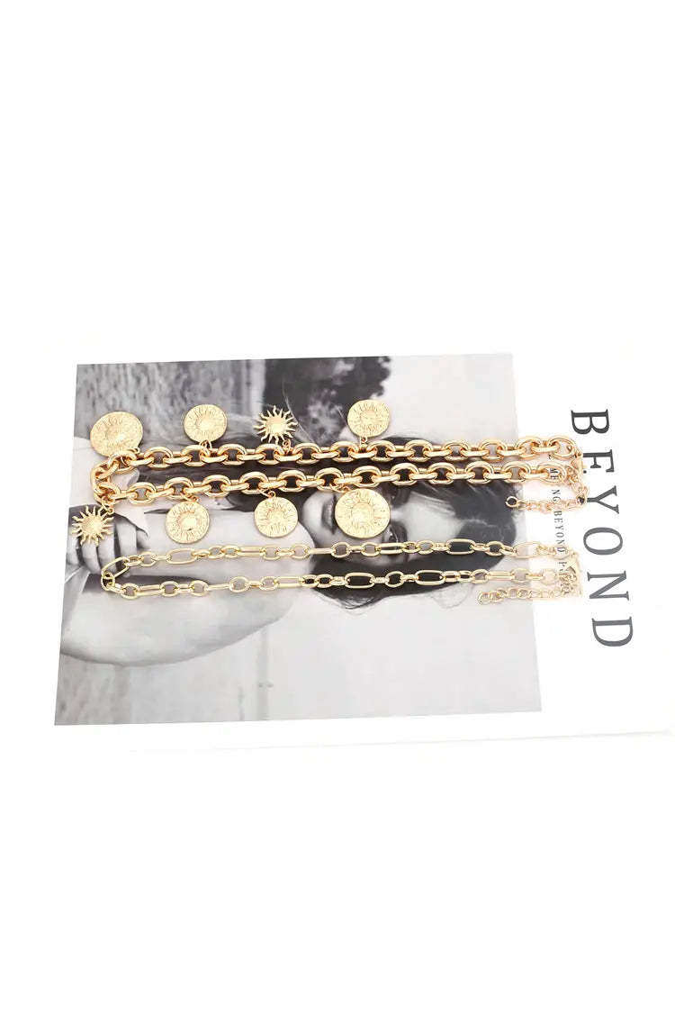 Commons Golden Sun Necklace