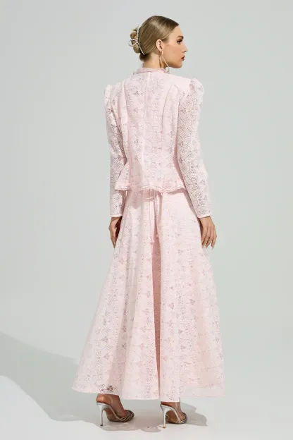 Maeve Pink Lace Set