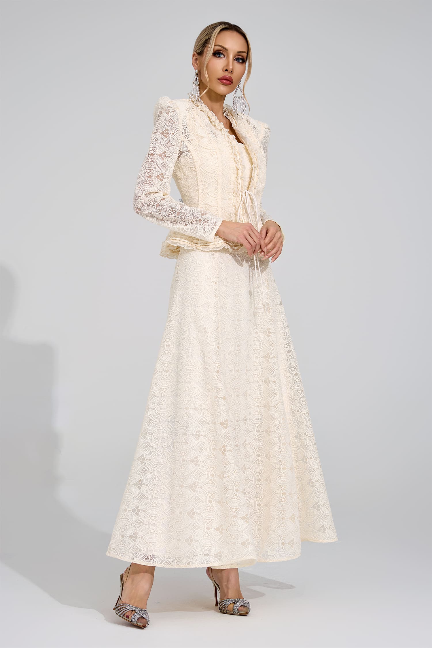 Maeve Ivory Lace Set
