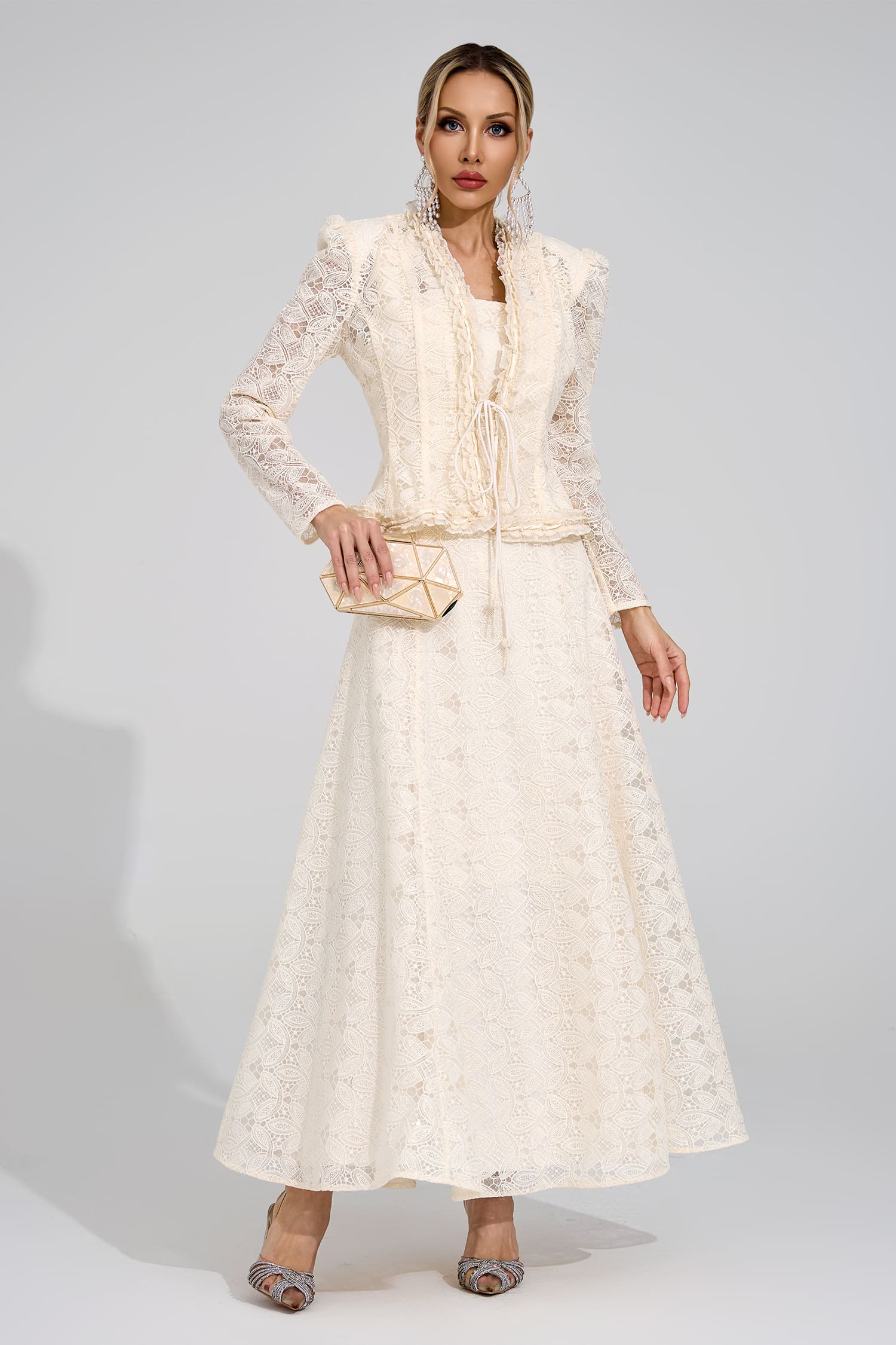 Maeve Ivory Lace Set