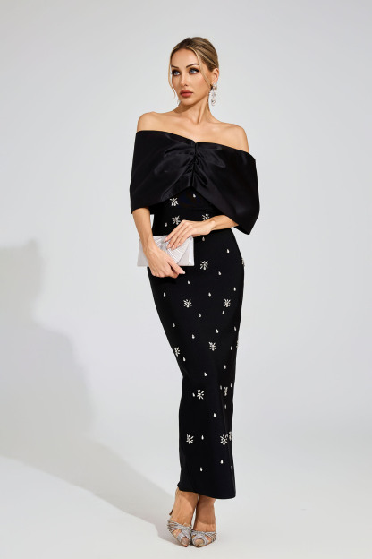 Pollitt Black Diamond Bandage Dress