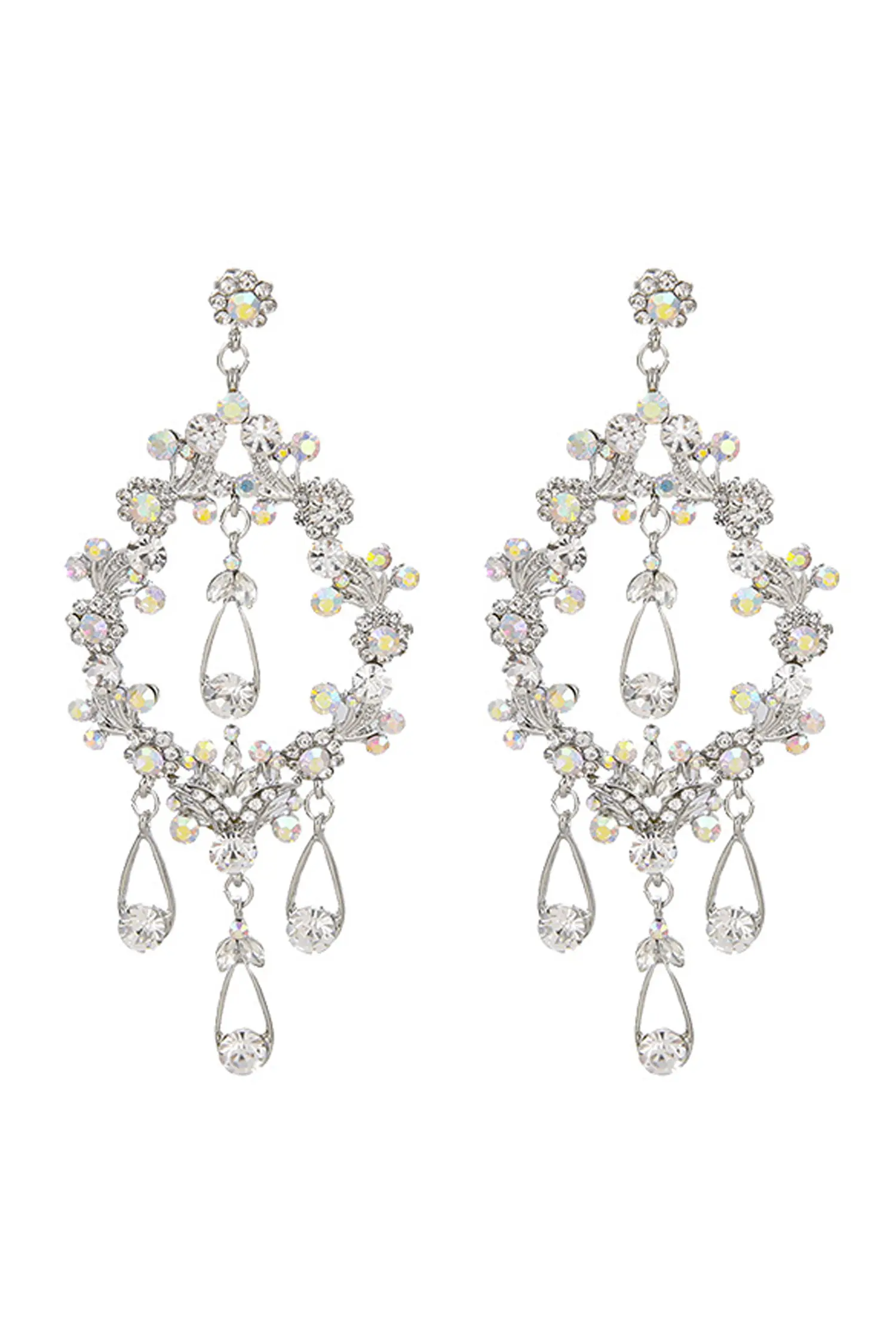 Walpole Silver Diamond Earrings