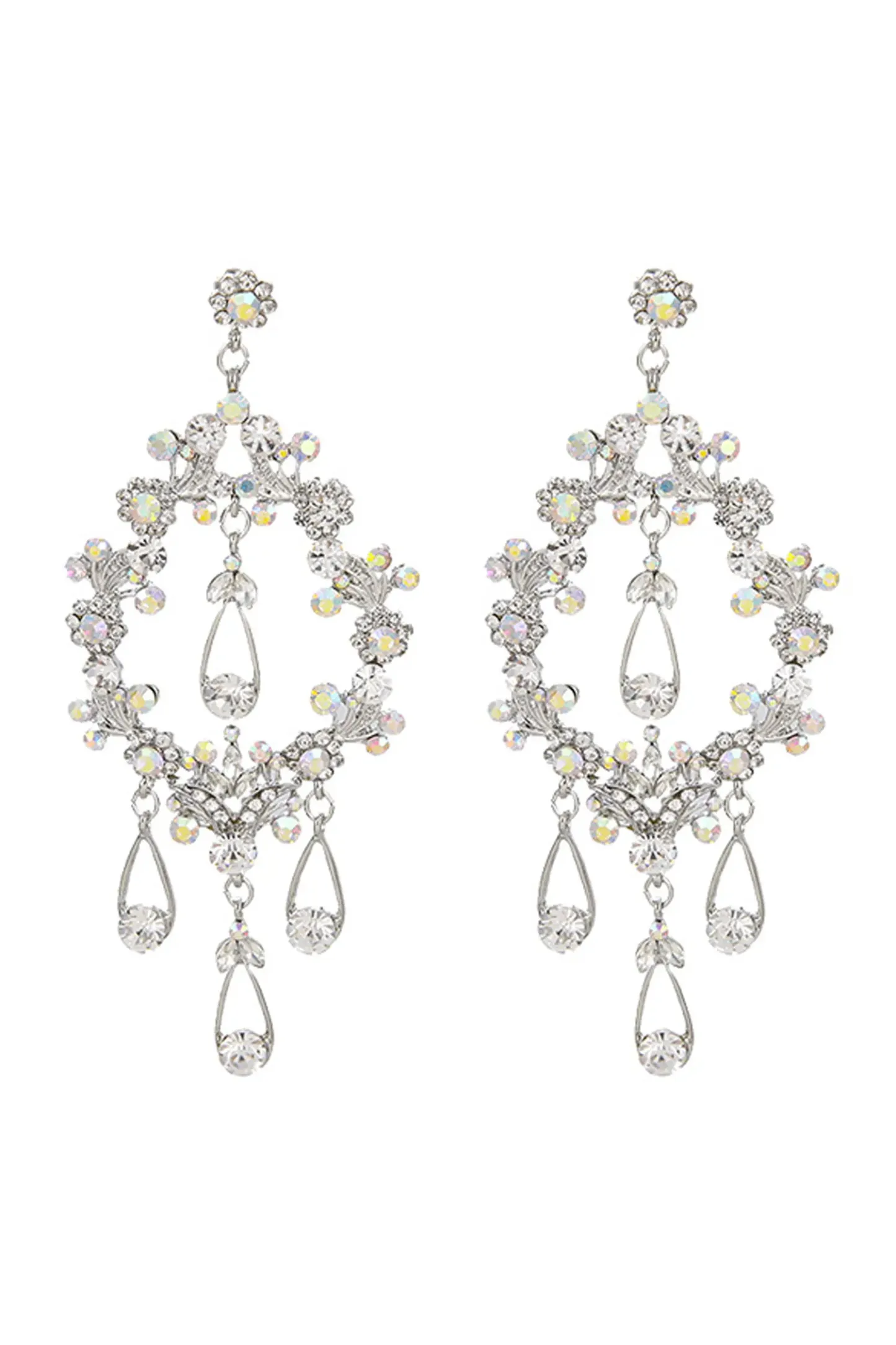 Walpole Silver Diamond Earrings