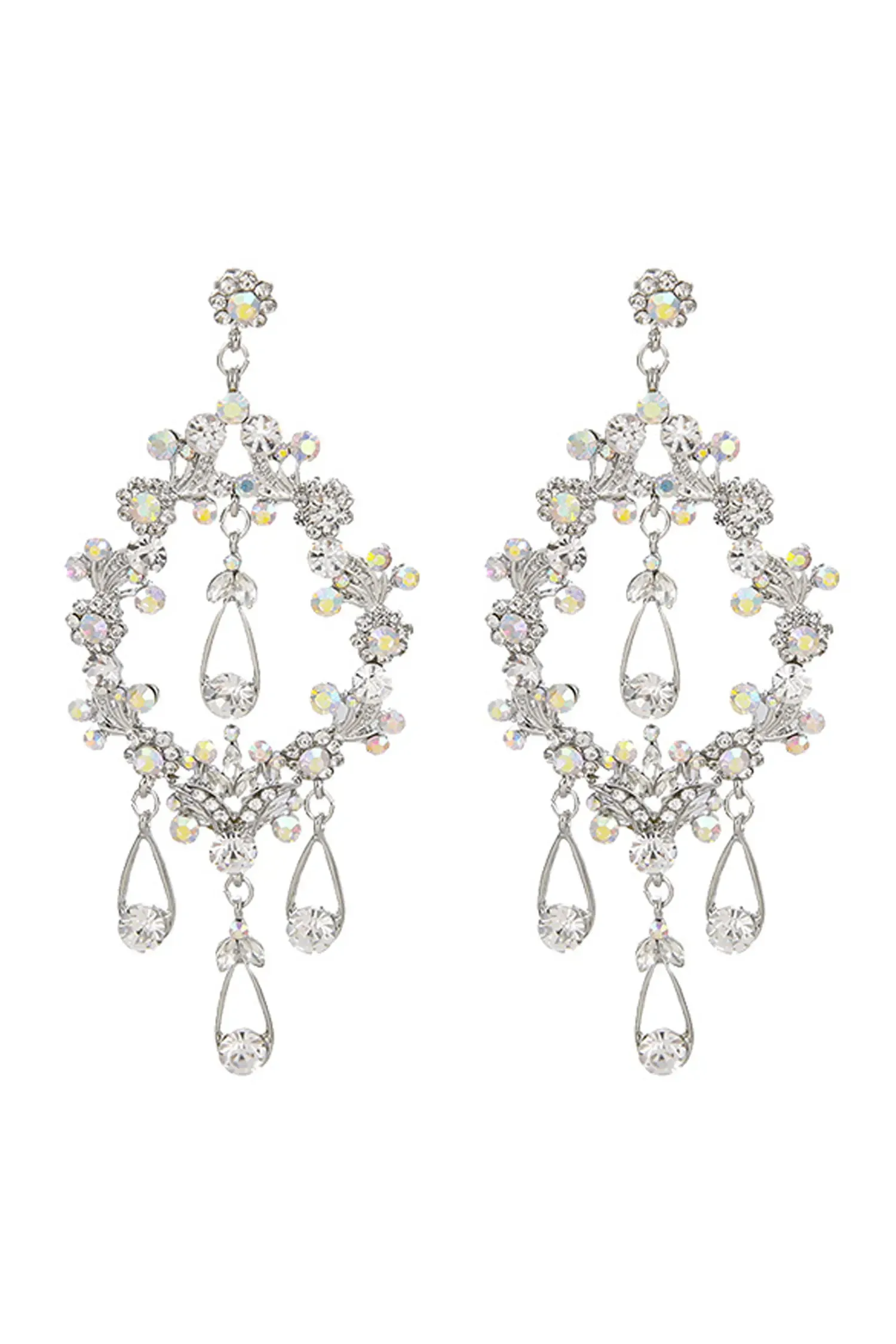 Walpole Silver Diamond Earrings