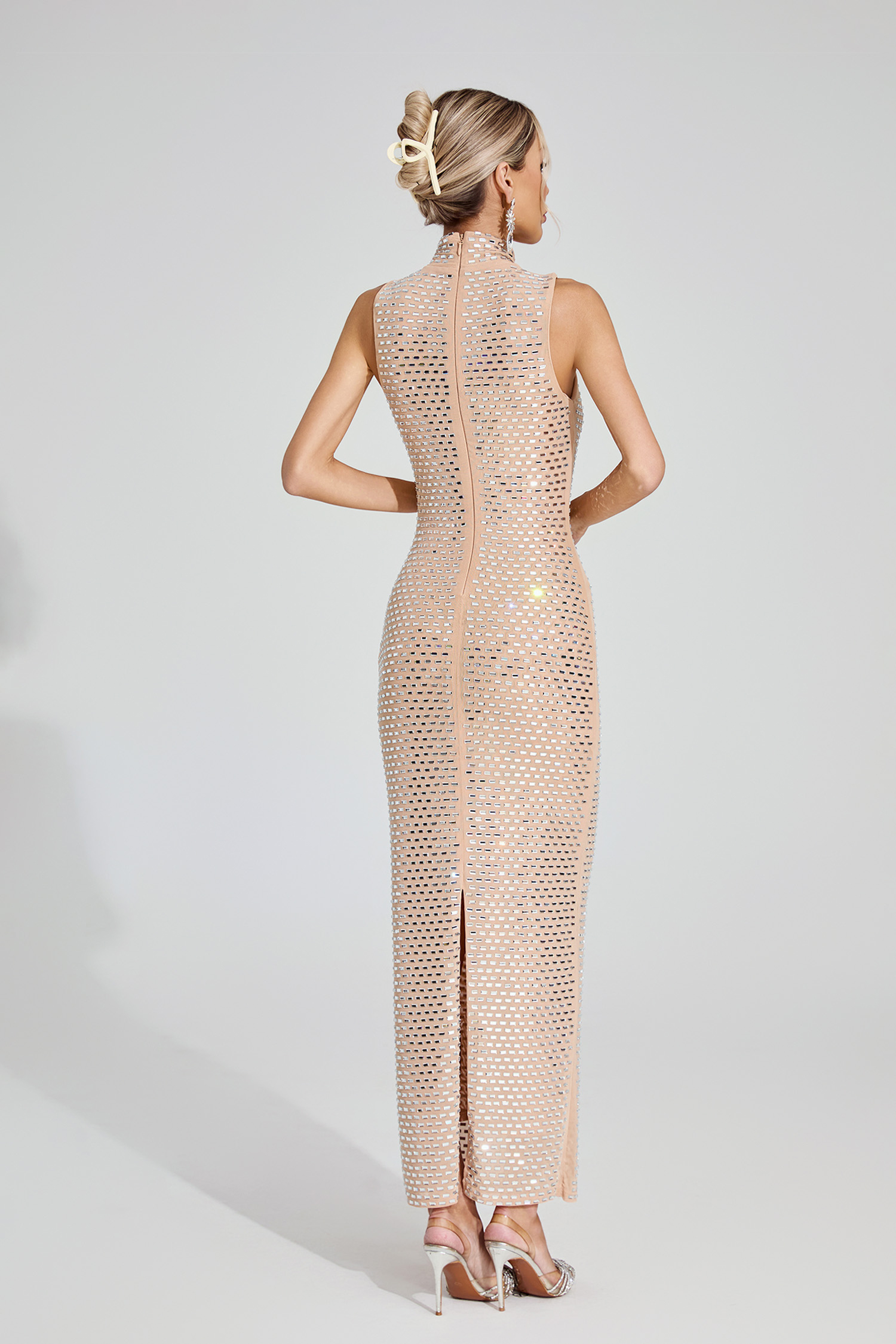 Celeste Apricot Party Dress