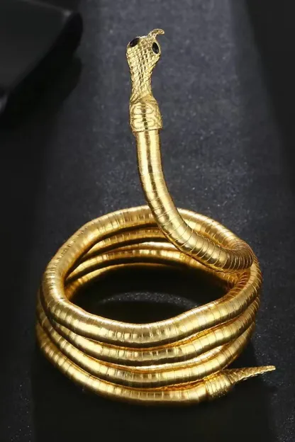 Gissing Gold Snake Necklace