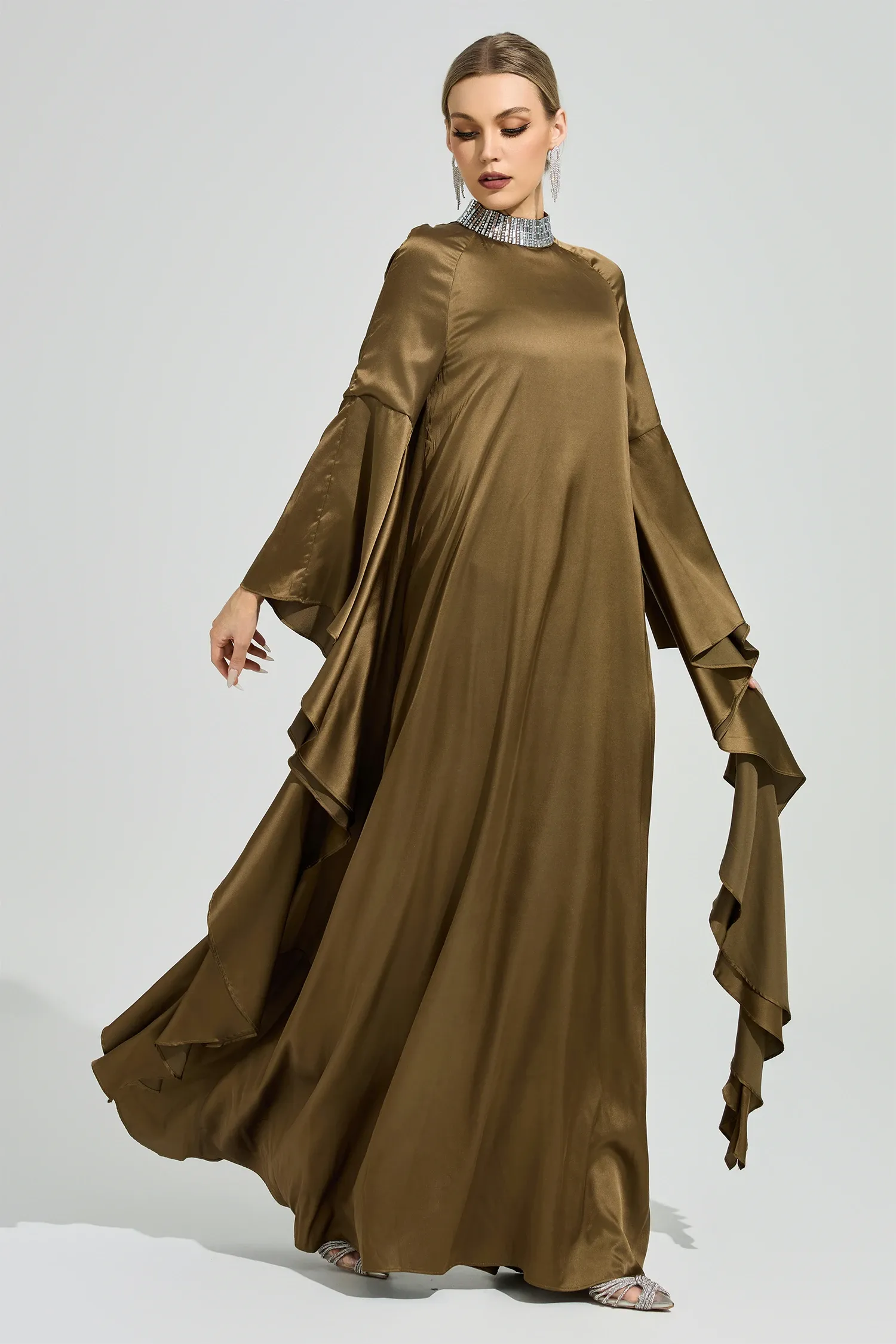 Saarinen Green Formal Dress
