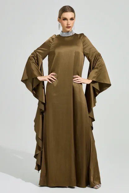 Saarinen Green Formal Dress