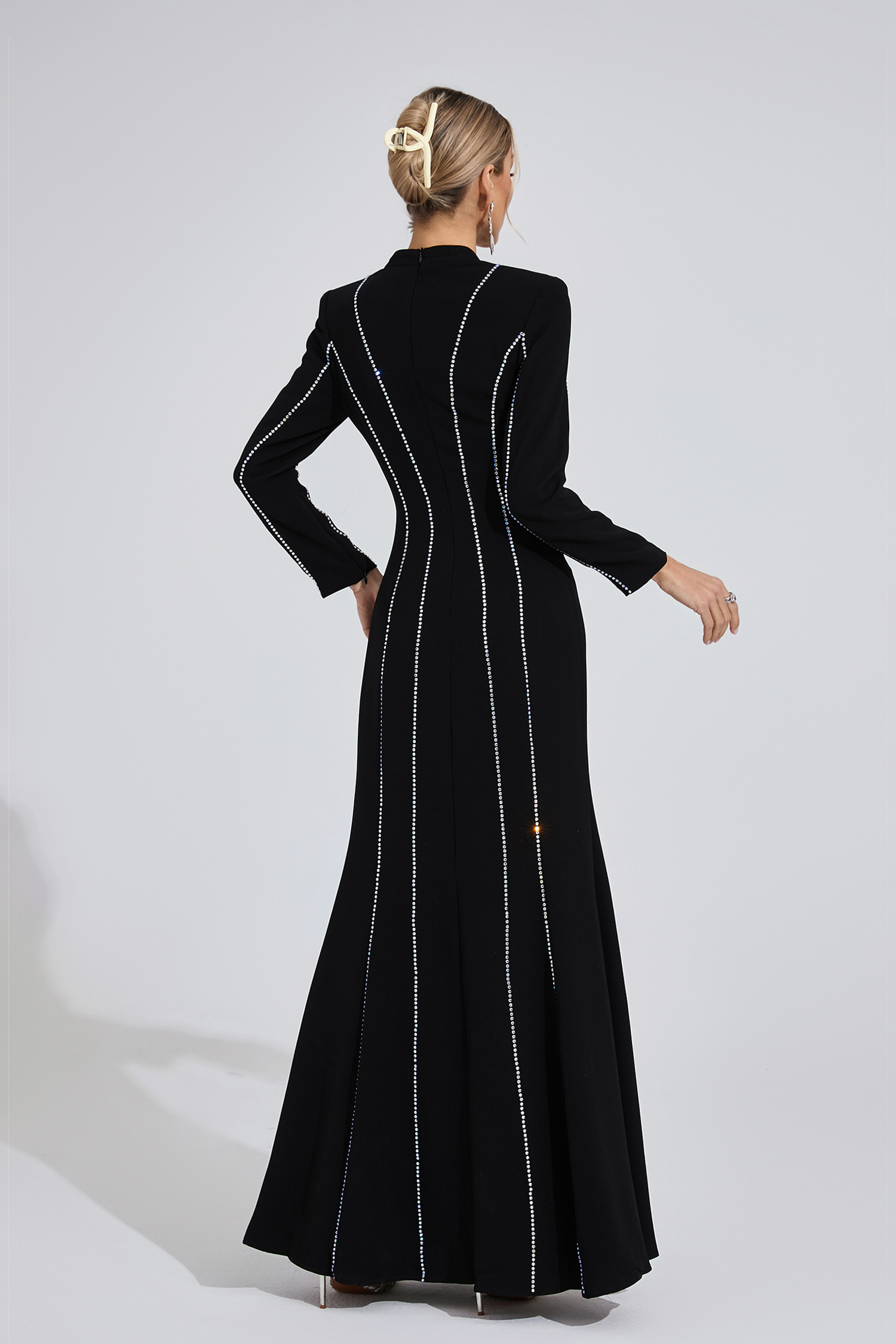 Well Black Diamond Maxi Dress