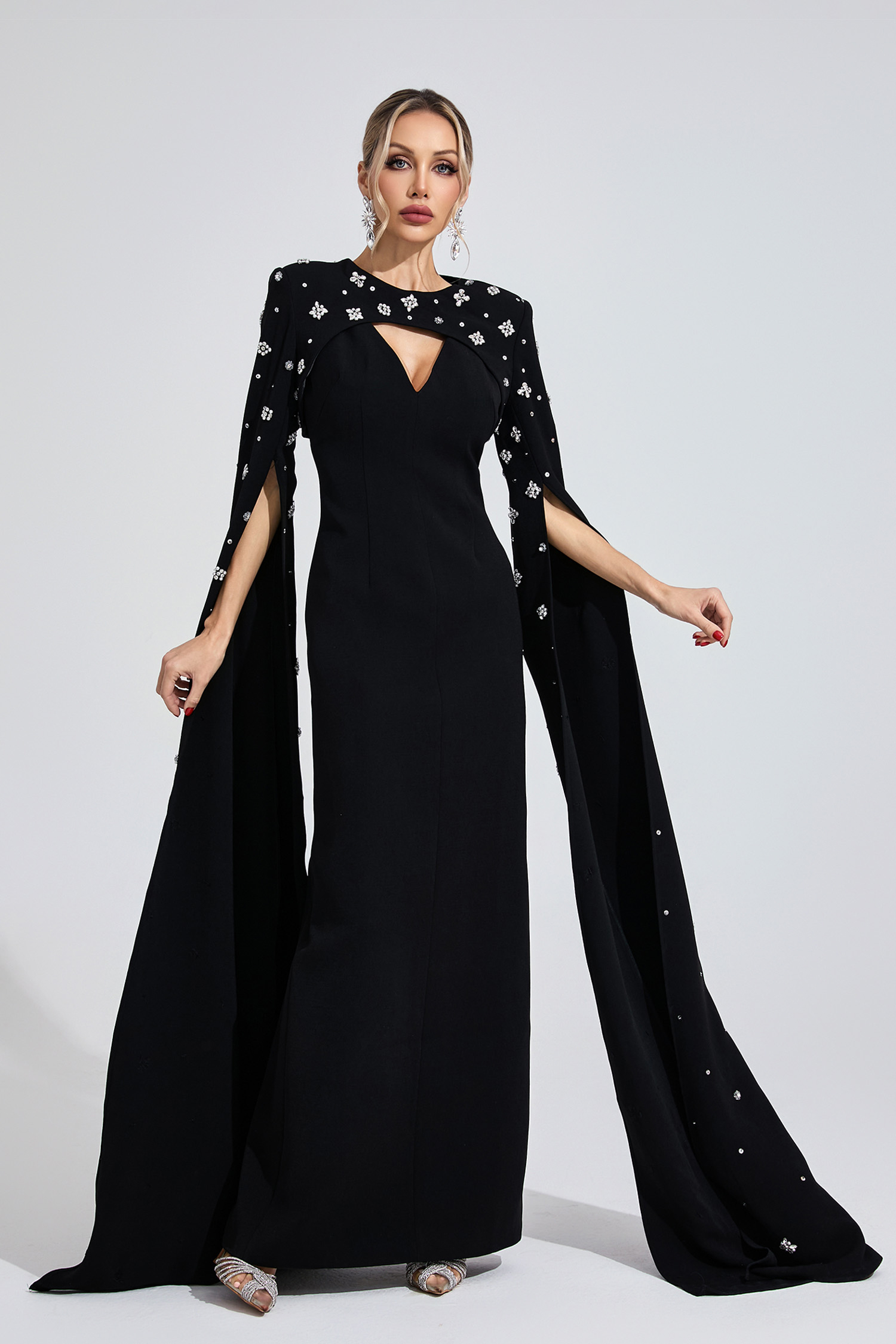 Coomb Black Diamond Maxi Dress