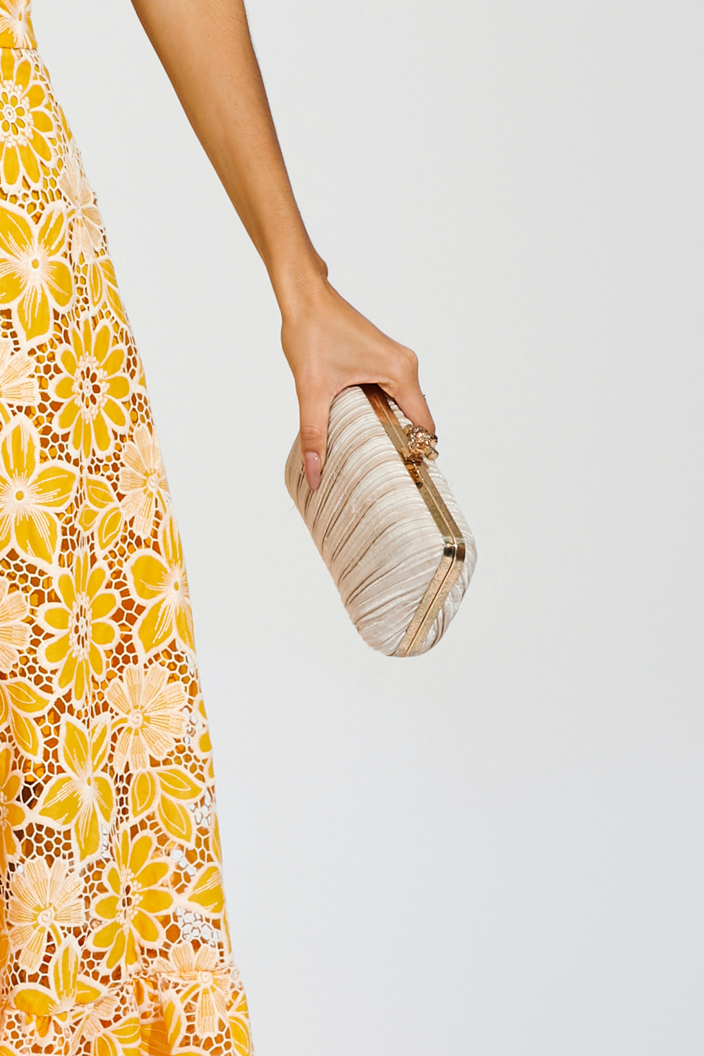 Prudence Apricot Square Bag