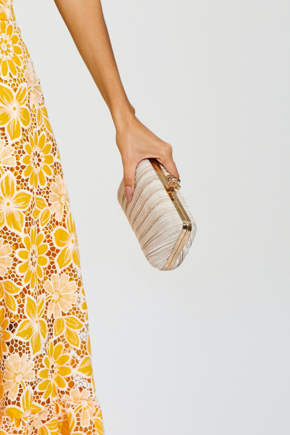 Prudence Apricot Square Bag