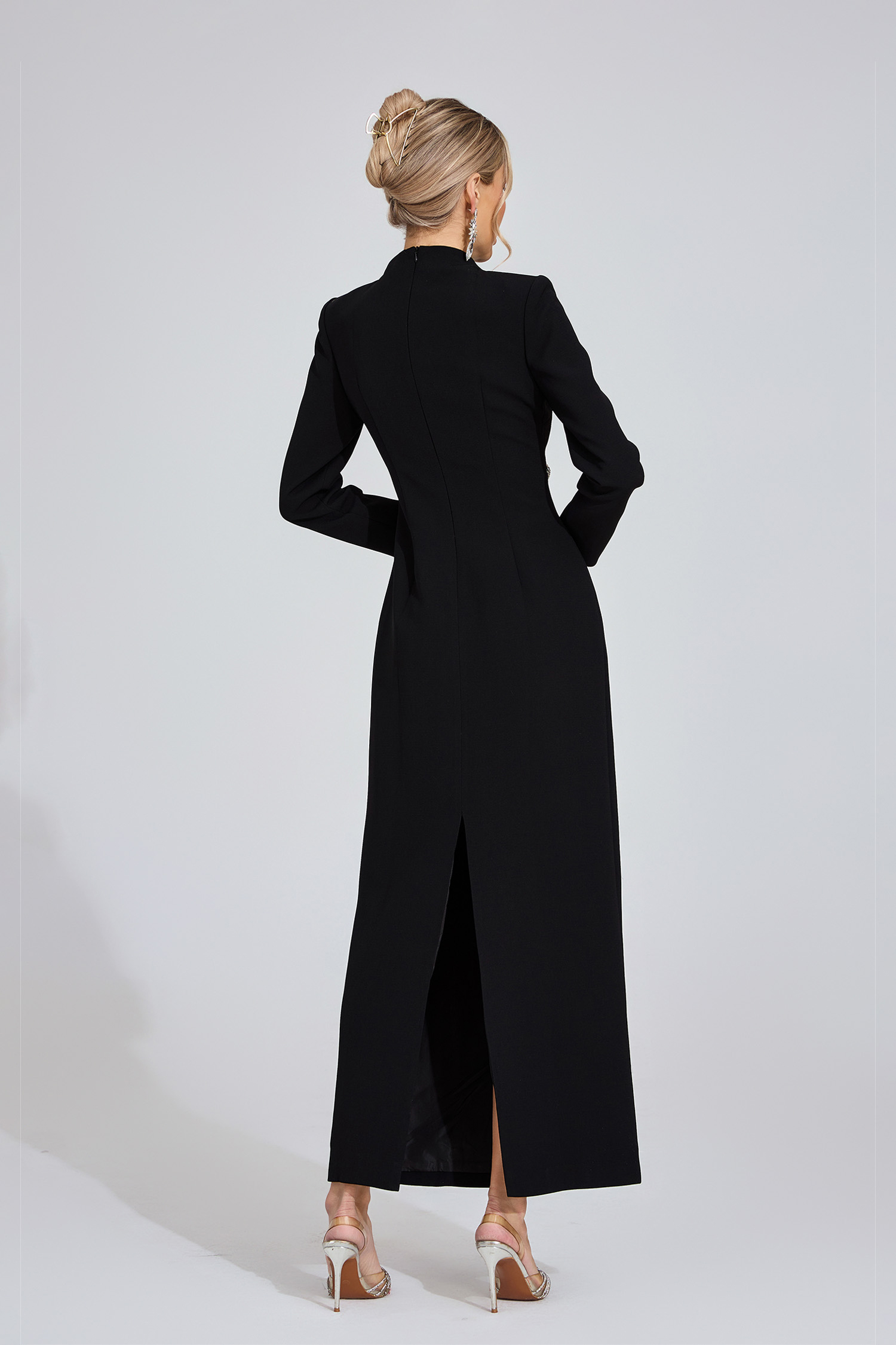 Shore Black Diamond Maxi Dress