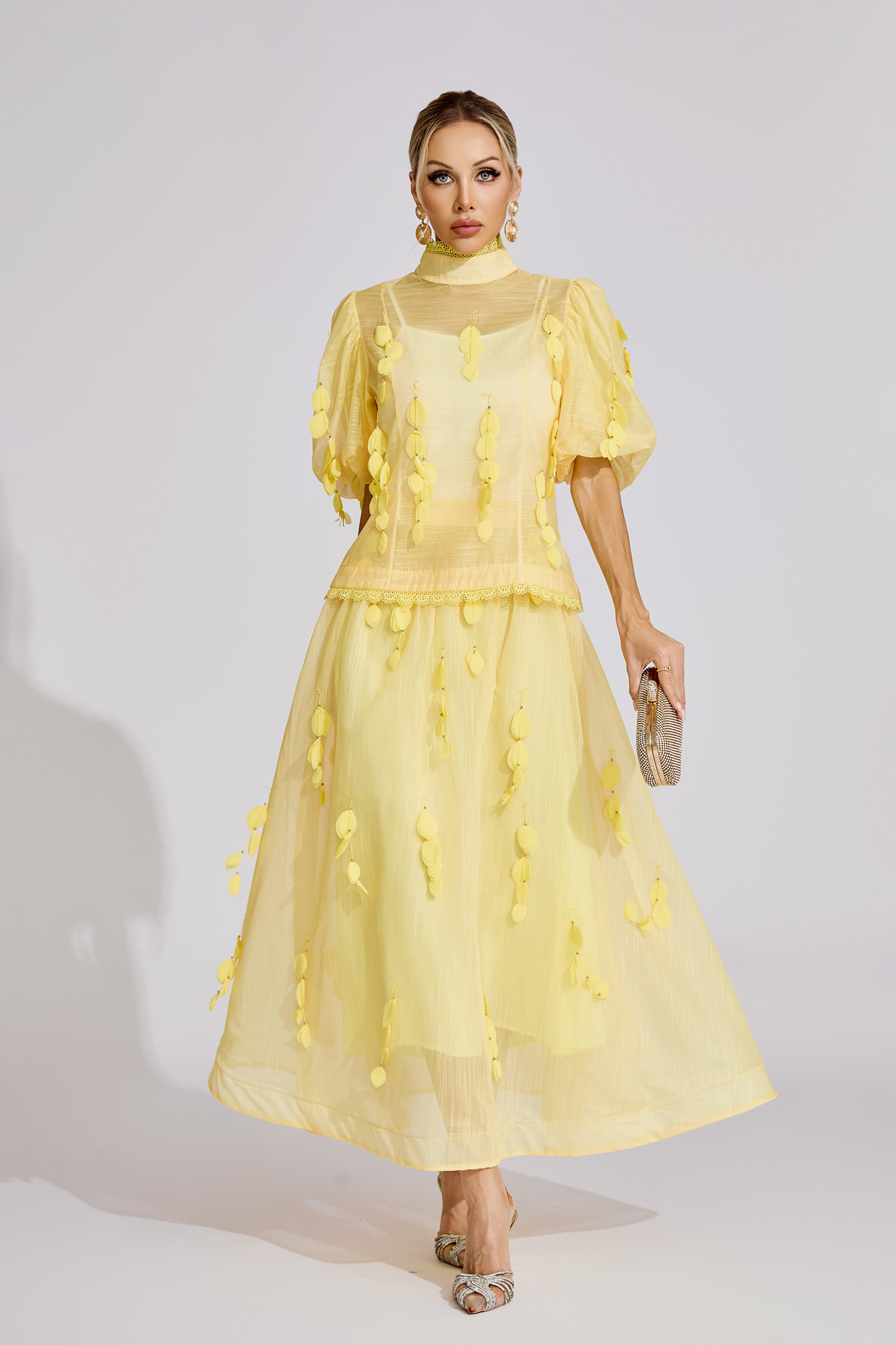 Lynn Yellow Resort Two Piece Set