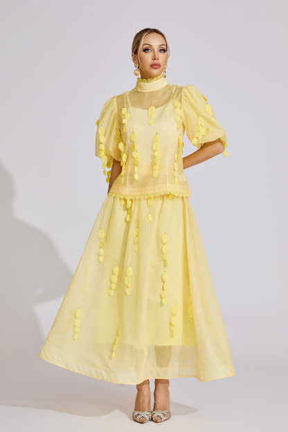 Lynn Yellow Resort Two Piece Set